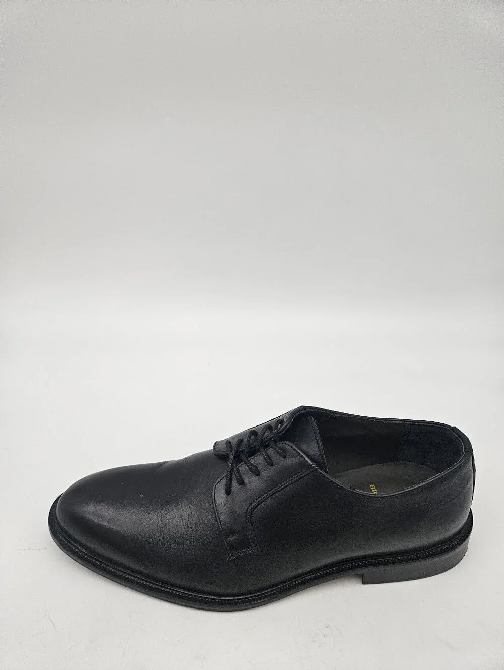 Bruno Magli Reno Leather Derby Men Black Sz 10